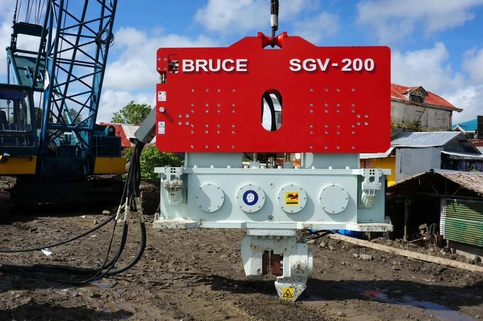 Vibratory Hammer - BRUCE SGV-200 Vibro Hammer