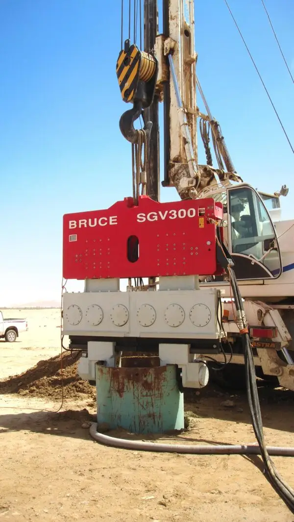 Hydraulic Vibratory Hamme-BRUCE SGV-300 Vibratory Hammer