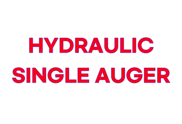 Hydraulic Single Auger
