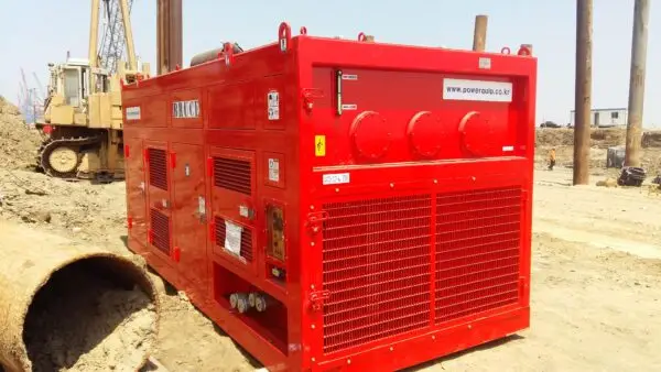 Hydraulic Power Packs for BRUCE Pile Hammer