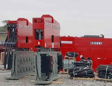 BRUCE Hydraulic Power Packs Vibro Hammer - BRUCE SGV-1000