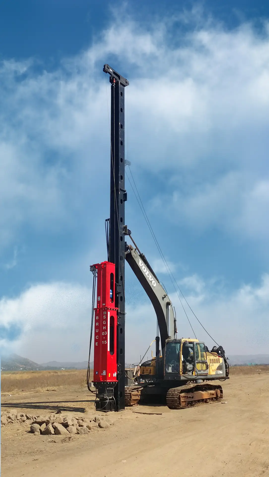 excavator mounted Hammer SGH-0315