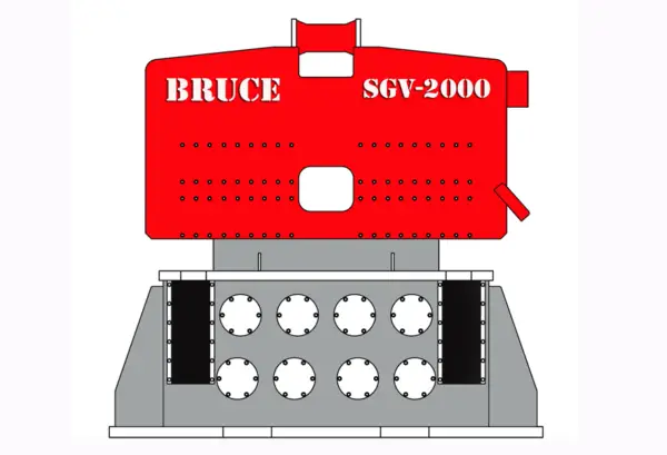 Hydraulic Vibratory Hammer - BRUCE SGV-2000