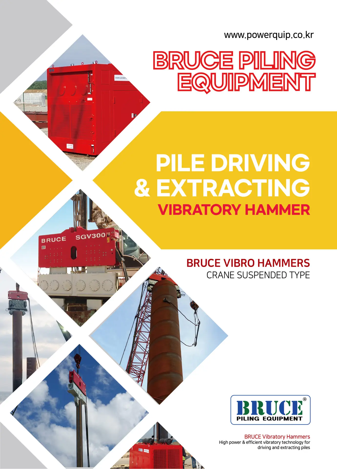 Hydraulic vibratory hammer brochure-vibro hammer-bruce vibro hammer-(2025)