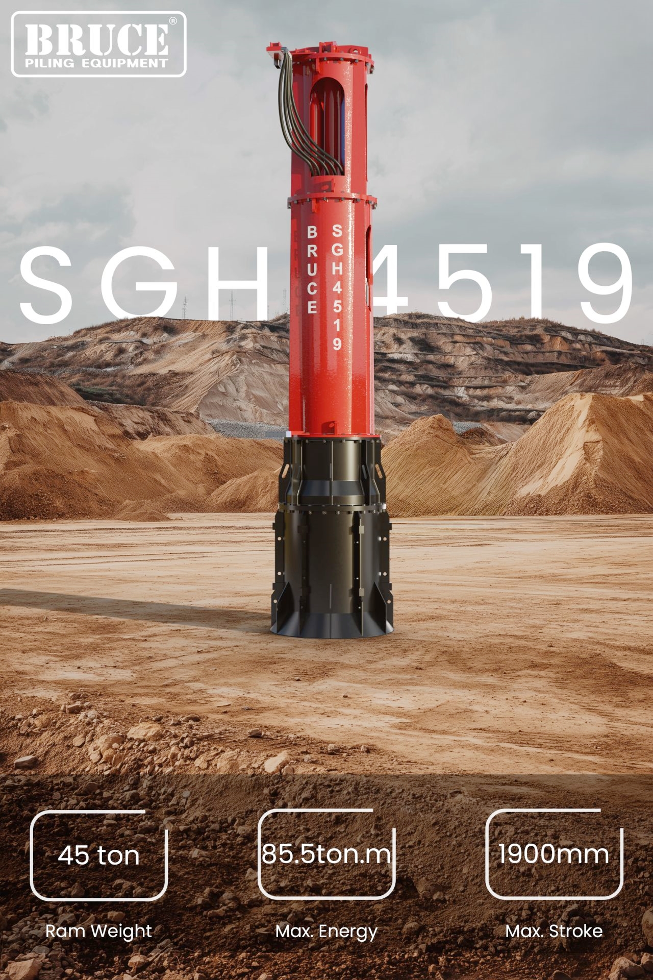 Hydraulic Pile Hammer Guide