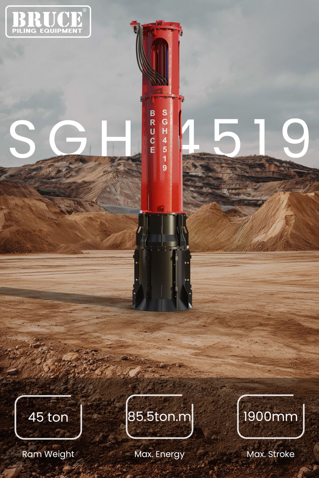 SGH‑4519 Impact Pile Hammer 