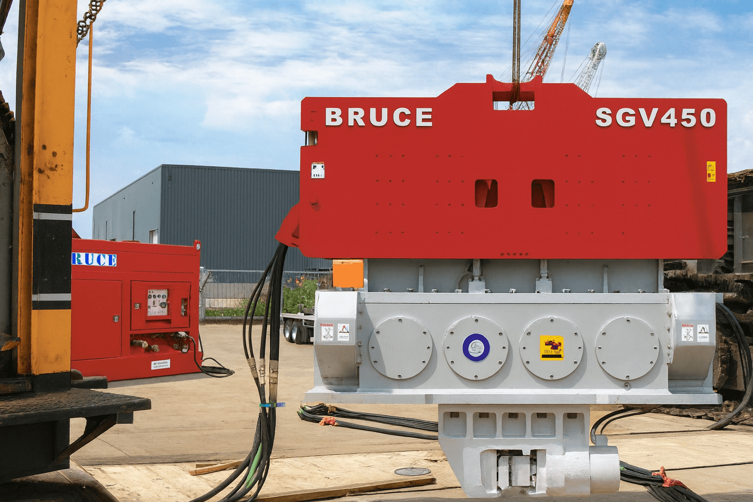 BRUCE vibro hammer supplier company in the United States
