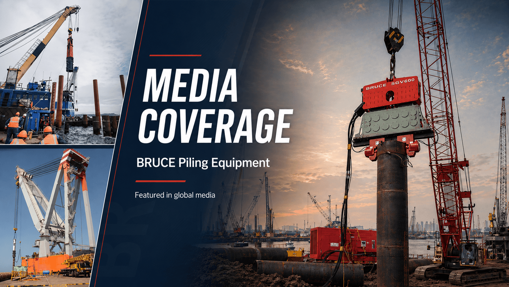 BRUCE Piling Equipment — Integrated Design-Manufacturing-Quality Production System for Global Market